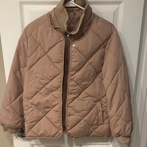 Quilted Tan Jacket